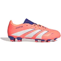 Adidas Bottes de football mixtes Predator League MG Enfant Signal Coral/Cloud White/Beam Orange