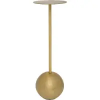 Urban Nature Culture Table d'appoint dorée M