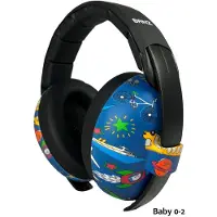 Banz Casque pour bébés et enfants jusqu'à 3 ans - Protection auditive - Bleu