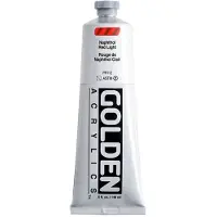 Golden Peinture acrylique - - Naphthol Red Light - 150ml - Rouge - Haute résistance à la lumière