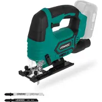 Vonroc Scie sauteuse sans fil 20V | Excl. batterie et chargeur