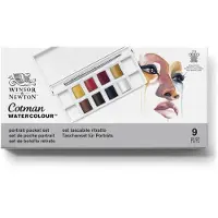 Winsor & Newton Aquarelle Pocket Set Portrait Cotman x 8