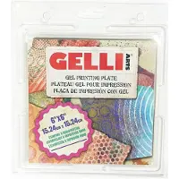 Gelli Arts Plaque d'impression 15,4 x 15,4 cm pour l'impression créative au gel