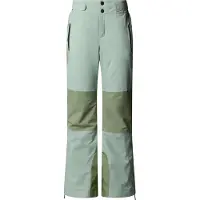 The North Face - Pantalon de ski chaud et imperméable - W Lenado Pant Slate Moss Bark Mist - Taille L - Vert