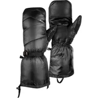Mammut - Moufles isolants en PrimaLoft® - Arctic Mitten Black en Cuir - Taille 7 - Noir