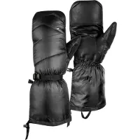 Mammut - Moufles isolants en PrimaLoft® - Arctic Mitten Black en Cuir - Taille 6 - Noir