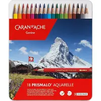 Caran d'Ache Crayons Aquarelle Prismalo Lot de 18