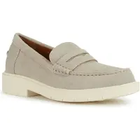 Geox Mocassins femme D25QRA 00022 C1010 Couleur : Gris Taille : 39