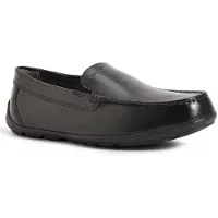 Geox New Fast Loafers Noir EU 34 Garçon