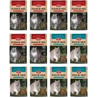 Boni-Shop® Croquettes Chat 24kg, Nourriture Pour Chat Classic Knusper-Mix