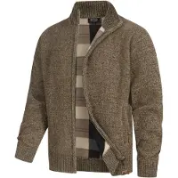 INDICODE JEANS Vestes en maille ' INFilion ' marron