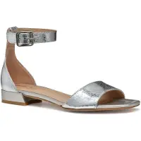 Geox New Eraklia 15 Sandals Argenté EU 39 1/2 Femme