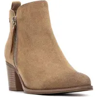 Refresh pour femme. 17318002-BEIGE Bottines 173180 beige (38), 3 à 5 cm, Fermeture éclair, Casuel