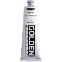 Golden Peinture Acrylique Épaisse - - Raw Umber - 150ml - Marron - Résistance à la lumière