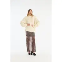 ROTATE pour femme. 1146513073 Jupe Tasha marron (38), Casuel, Fête, Polister recyclé, Durable