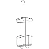 TATAY 2 Heights With Hanger Shower Basket Argenté