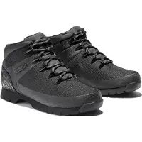 Timberland - Chaussures montantes en synthétique - Euro Sprint Mid Lace Up Waterproof Boot Jet Black - Taille 10 US - Noir