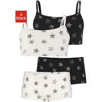 Arizona Ensemble de linge crème / noir