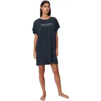 Marc O'Polo Chemise de nuit ' Mix & Match Cotton ' bleu nuit