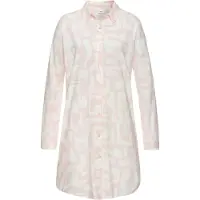 s.Oliver Chemise de nuit rose / blanc