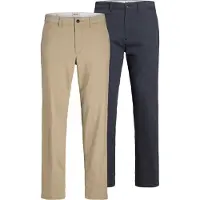 Jack & Jones Pantalon chino 'JPSTKane Dave' sable / bleu marine