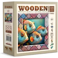 WoodenCity Puzzle Holz XL Tropical Fish