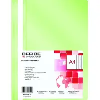 Office Products Reportmappe, pp, a4, weich, 100/170 micron, hellgrün