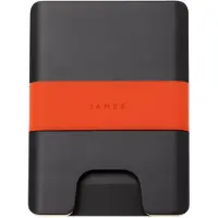 The James Brand The Lowe ES217993-10 Black + Fire, portefeuille