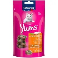 Vitakraft Cat Yums poulet avec herbe snack pour chat (40 g)