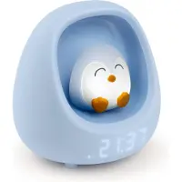 BigBen Interactive Bigben Kids Réveil avec veilleuse Pingouin Nest MYKO Hi Buddies ! 3 berceuses AU390049