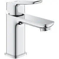 GROHE Mitigeur lavabo - DICE - Taille S - Cartouche Ch3 et bonde clic-clac - Chrome