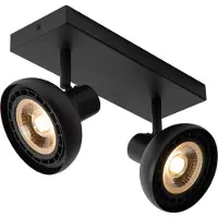 Lucide Sensas - spot en saillie - 26,9 x 12,1 x 16,2 cm - noir
