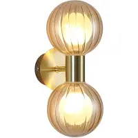 Searchlight Applique murale Luminsphere Double Or