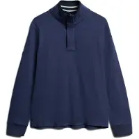 Superdry pour homme. M2014057A Pull classique bleu marine (XL), Casuel, Coton