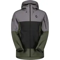 SCOTT - Veste de protection 3 couches - Explorair 3L Jacket M Evening Grey Black pour Homme - Taille L - Gris