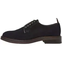 Hackett London pour homme. HMS200008 Chaussures en cuir marine Egmont Class (44), Plat, Lacets, Casuel, Fête, Classique