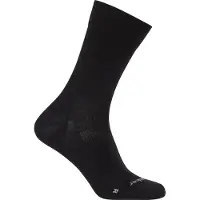 Icebreaker - Chaussettes en laine de mérinos - M Merino Hike+ Liner Crew Black pour Homme en Nylon - Taille 39-41,5 - Noir