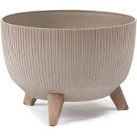Lamela Flowerpot Roma 972-85, plastic, Ø 40 cm, dark brown (40 x 20 cm)