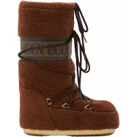 Moon Boot - Bottes après-ski - Icon Fleece Brown pour Homme - Taille 42-44 - Marron