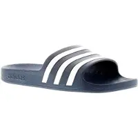 Adidas Mule 'Adilette Aqua' bleu foncé / blanc