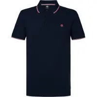 Petrol Industries T-Shirt 'Wave' marine / rouge clair / blanc