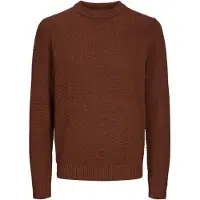 Jack & Jones Pull-over 'JOREATON' marron