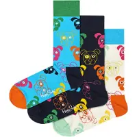 Happy socks Chaussettes 'Bavaria Edition' aqua / corail / noir / blanc