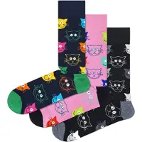 Happy socks Chaussettes bleu marine / vert / rose clair / noir