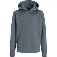 Jack & Jones Junior Sweat 'JJEStar' gris foncé / blanc