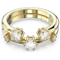 Swarovski Bague or / blanc