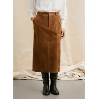 Pepe Jeans pour femme. PL9011888 Jupe Rina marron (M), Casuel, Cuir