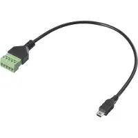 Renkforce USB 2.0 Adapterkabel(1x 2.0 Stecker Mini-B (0.30 m, USB 2.0)