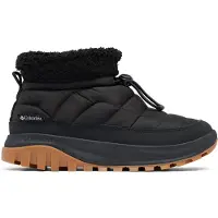Columbia - Bottes basses déperlantes et chaudes - Snowtrot Shorty Black Sea Salt pour Femme - Taille 42 - Noir