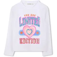 Billieblush U21415 T-shirt Blanc 10 Years Filles